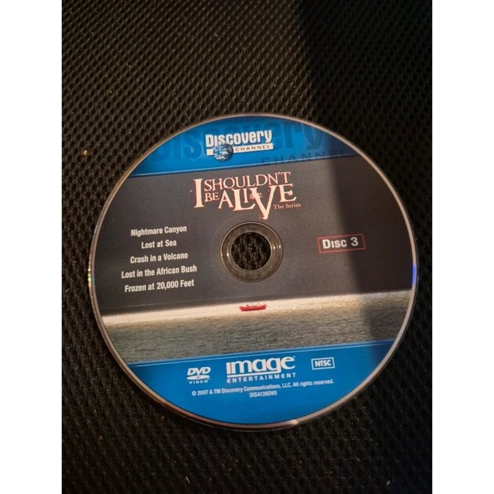 I Shouldn't Be Alive Disc 3 DVD Disc Only